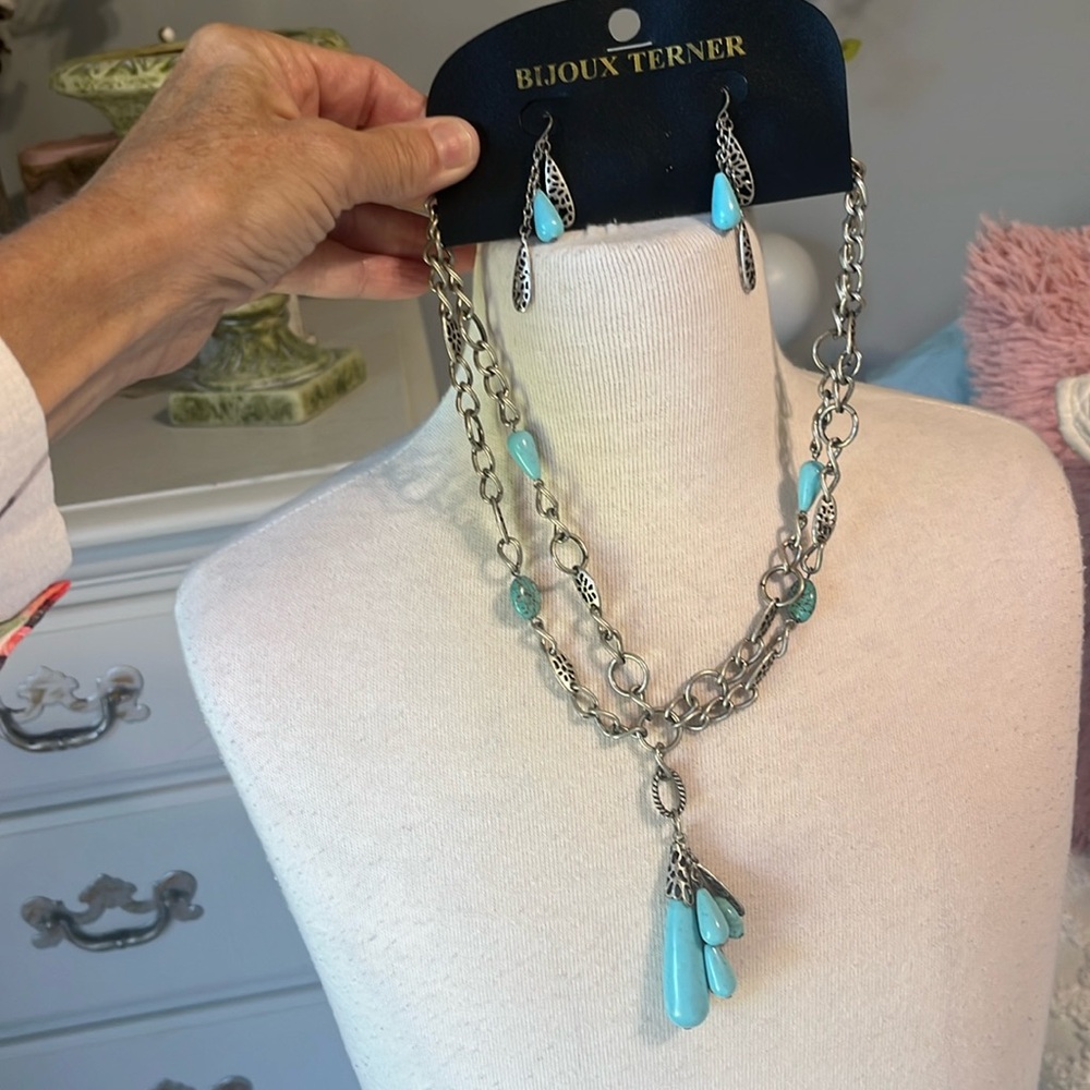 Bijoux Terner Necklace and Earring Set